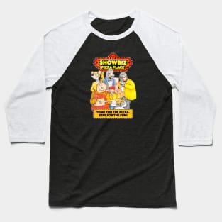 Come for the pizza Baseball T-Shirt